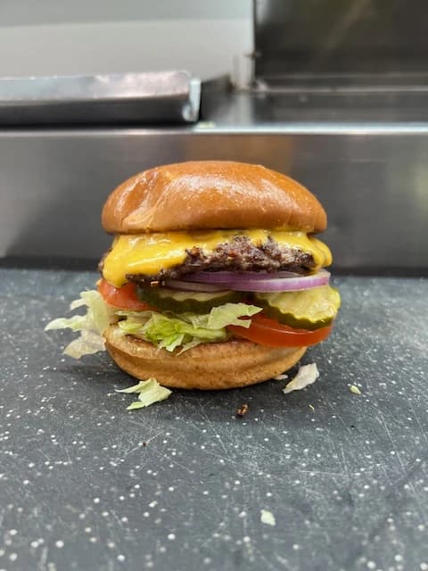 Single Smash Burger